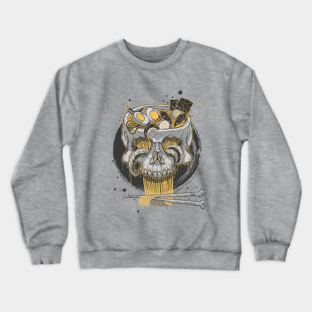 Ramen & Bones Crewneck Sweatshirt by Getsousa